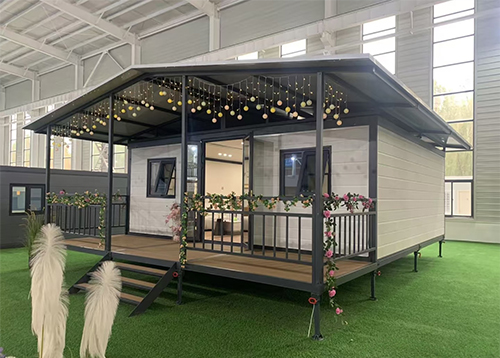 双翼拓展箱斜顶