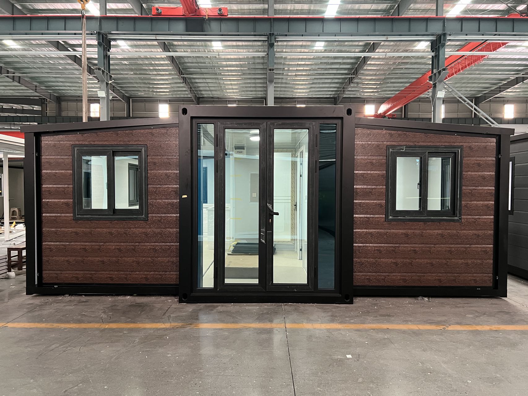 20英尺木纹金属雕花板